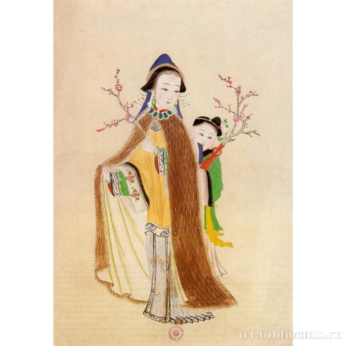 Баоцинь с веткой дикой сливы