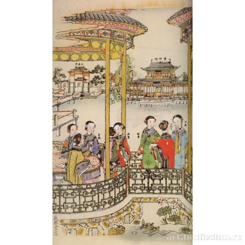 В Беседке Лотосового Аромата едят крабов