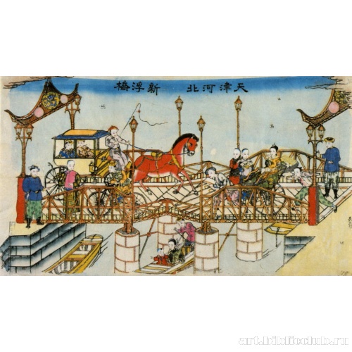 Новый разводной мост  на Великом канале в Тяньцзине