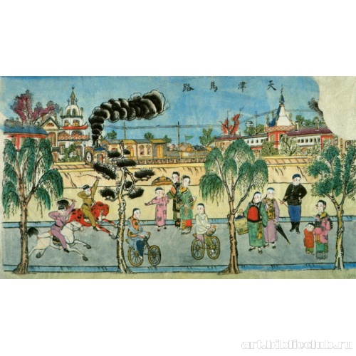 Широкая улица в Таньцзине