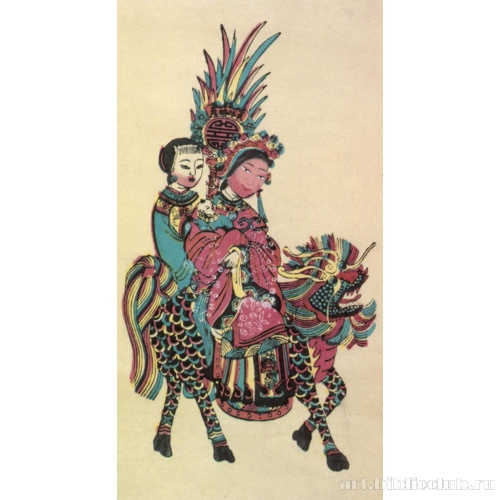 Небесная фея приносит сына