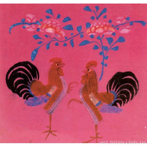 Фениксы резвятся среди пионов