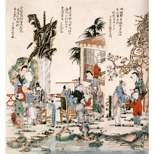 Шесть картин, навеянных стихами танских  и сунских поэтов