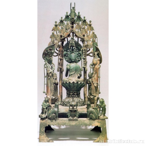 Алтарь будды Амитабхи