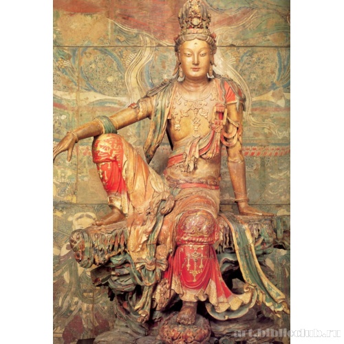 Божество Гуаньинь на скале