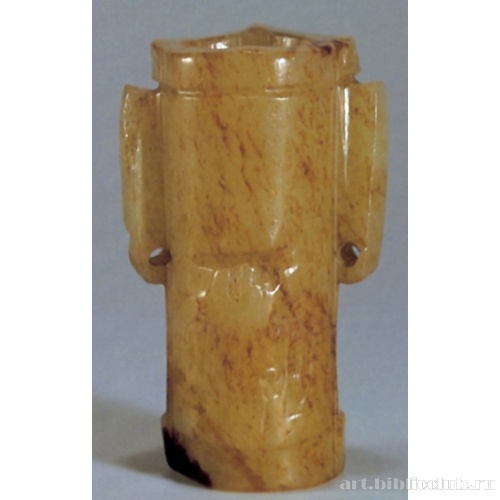 Голова божества или духа (вид сзади)