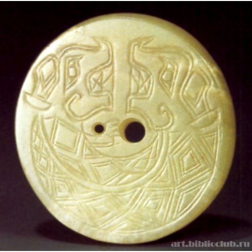 Ритуальная пластина с изображением дракона