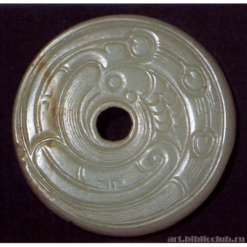 Ритуальный диск би с изображением дракона