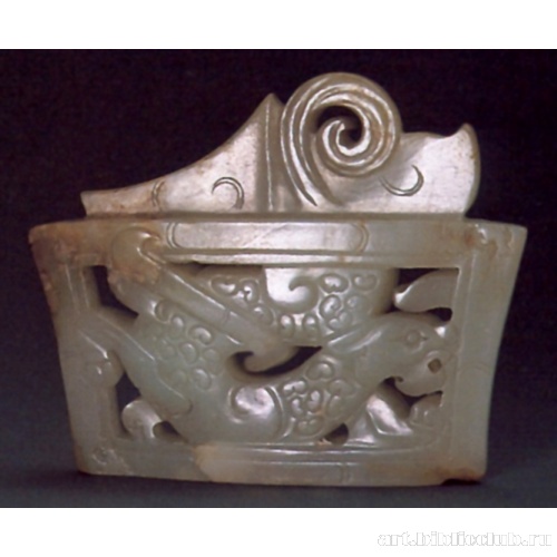 Декоративная накладка на ножны с изображением дракона