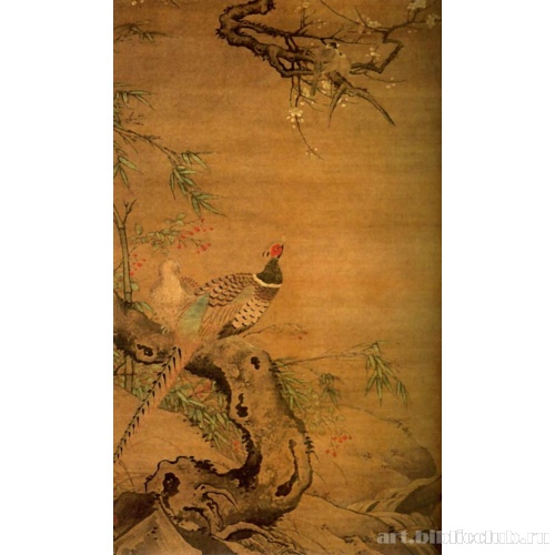 Пара фазанов