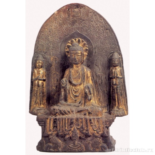 Будда Шакьямуни с предстоящими