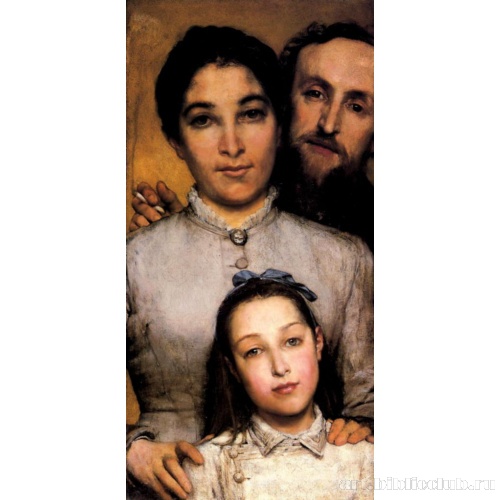 Портрет Эме-Жюля Далу, его жены и дочери