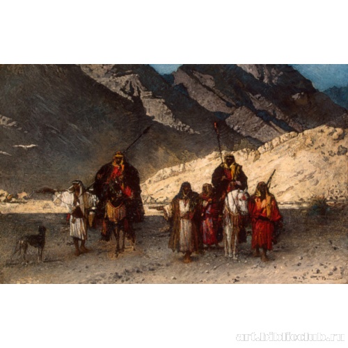 Арабские шейхи в горах