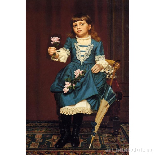 Дэйзи Маккомб с розами