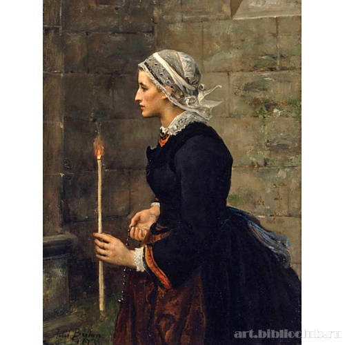 Женщина со свечой