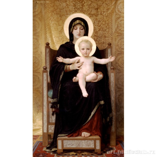 Сидящая Мадонна