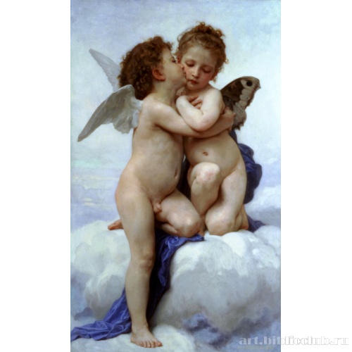 Амур и Психея в детстве