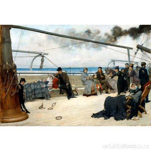 На палубе корабля