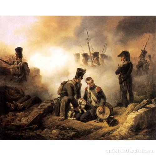 Полковой пес ранен