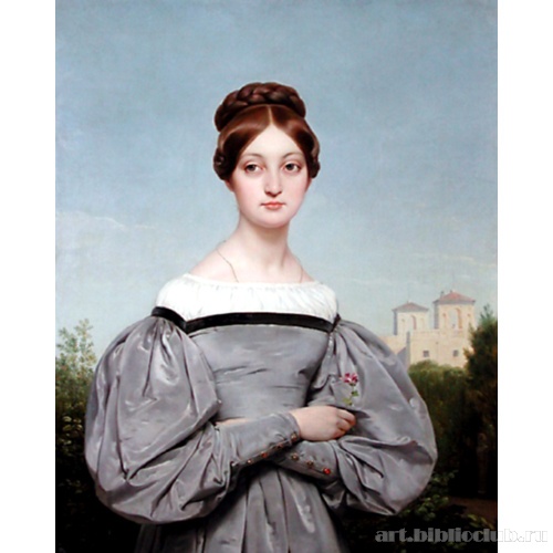 Портрет Луизы Верне, дочери художника