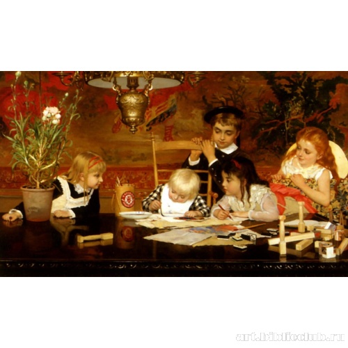 Маленький учитель рисования