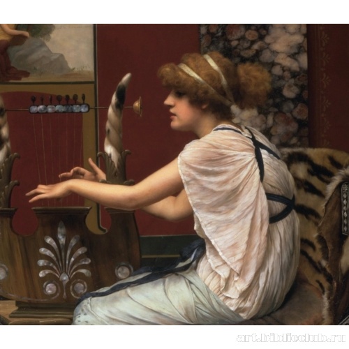 Эрато играет на лире