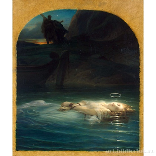 Христианская мученица, утопленная во времена Диоклетиана