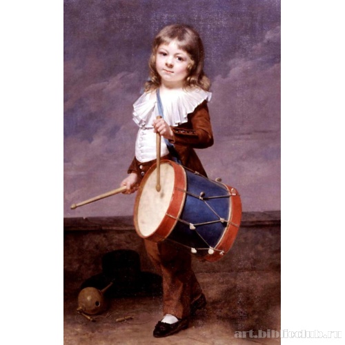Портрет сына художника в виде барабанщика