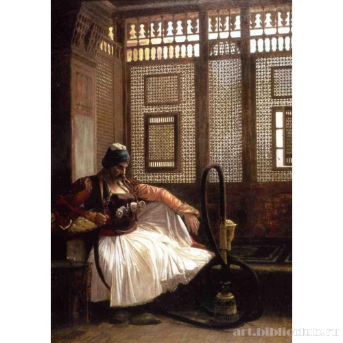 Арнаут курит