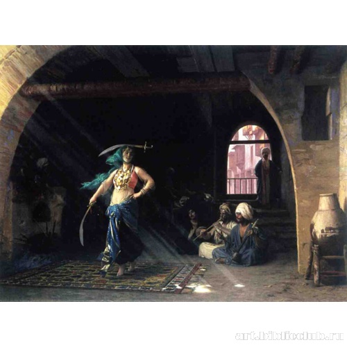 Танец с саблями в кофейне