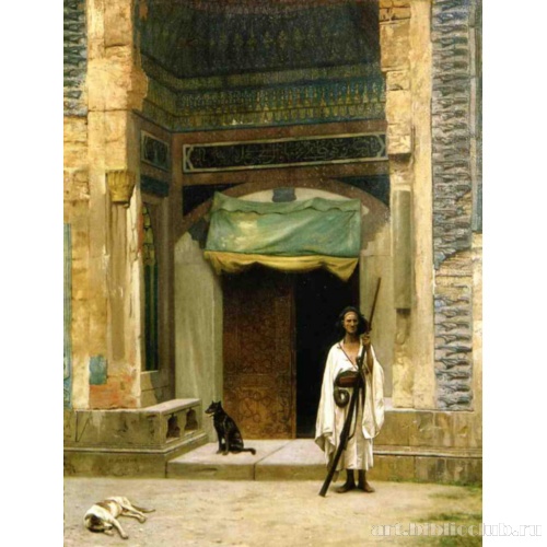 Дверь зеленой мечети