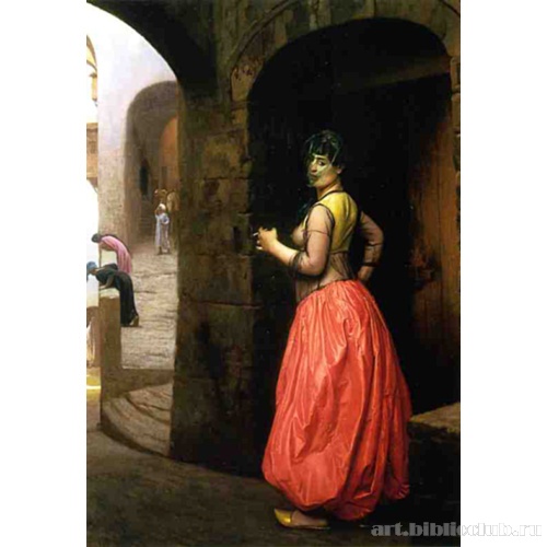 Каирская женщина курит сигарету