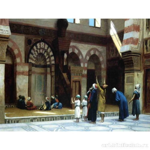 Молитва в каирской мечети