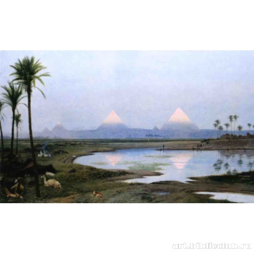 Пирамиды, восход солнца