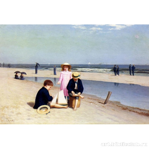 Дети на пляже