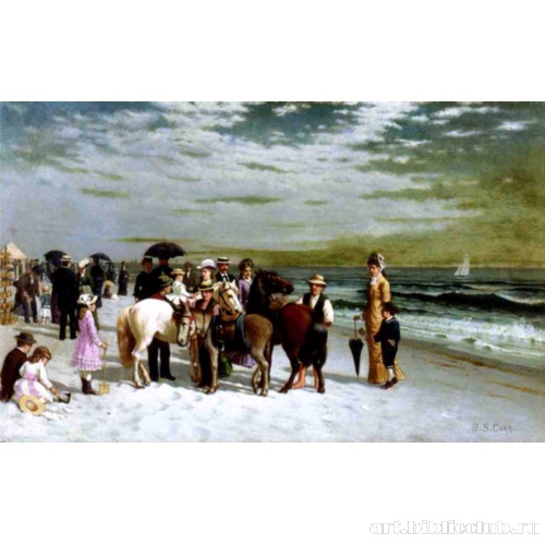 На пляже Кони Айленда