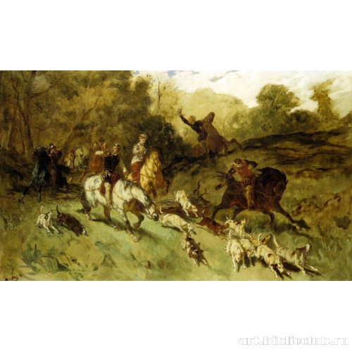 Мария Стюарт на охоте