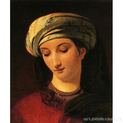 Портрет женщины в тюрбане