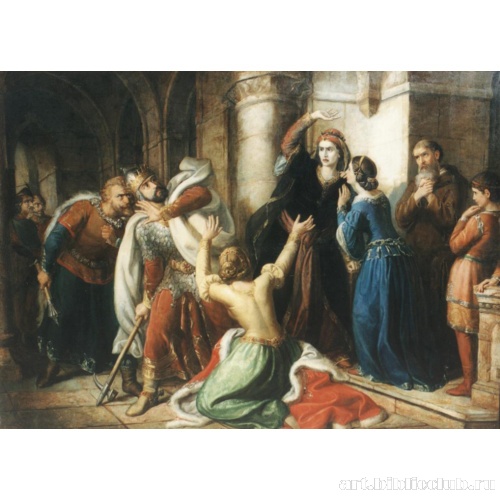 Царя Соломона проклинает его мать