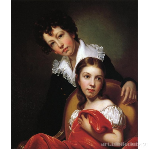 Микеланджело и Эмма Клара Пил