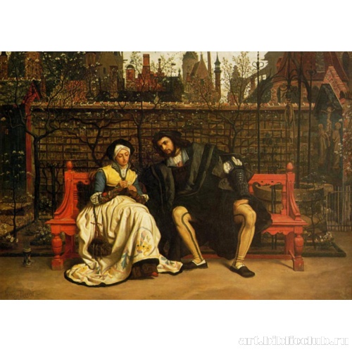 Фауст и Маргарита в саду