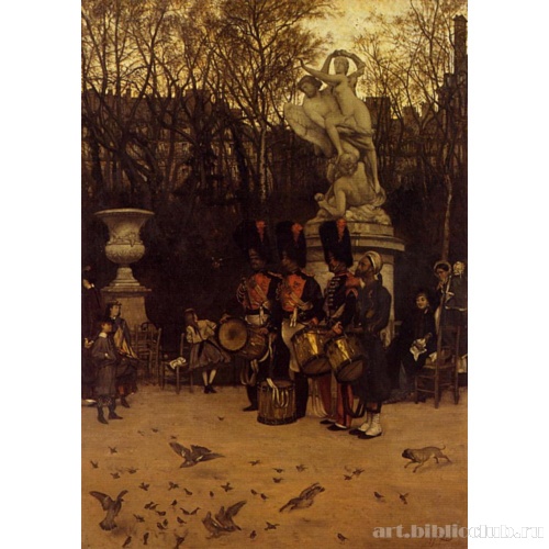 Закрытие садов Тюильри