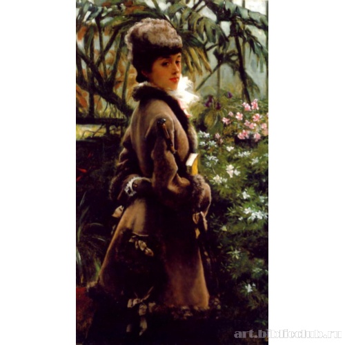 В оранжерее