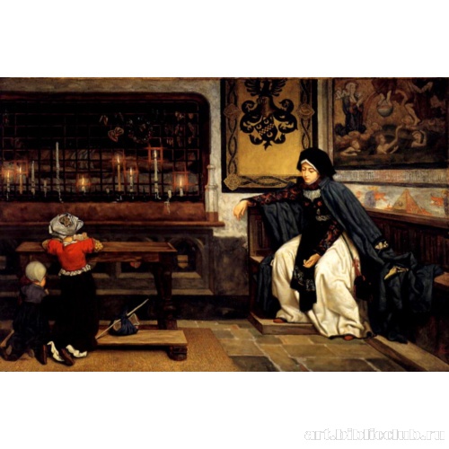 Маргарита в церкви