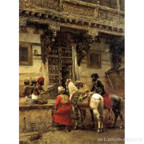 Ремесленник продает свои изделия в Ахмадабаде