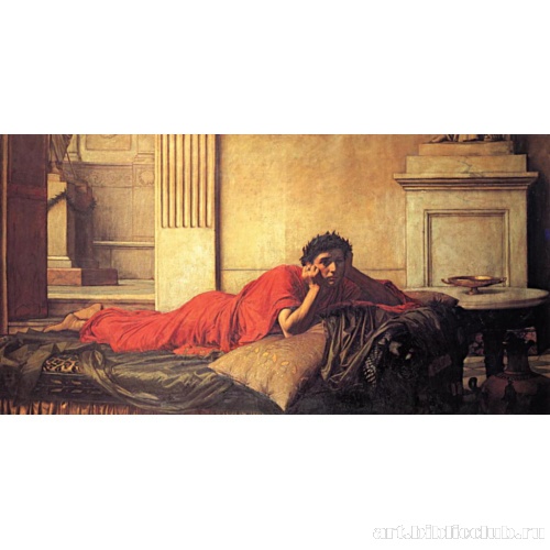 Нерон, мучимый совестью после убийства  своей матери