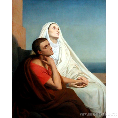 Святой Августин и его мать Моника