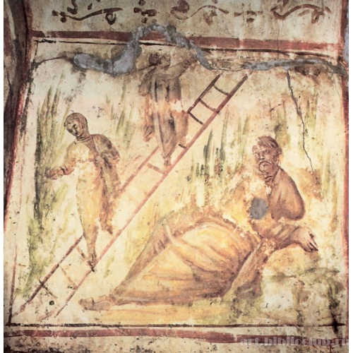 Катакомбы Виа Латина. Сон Иакова. Кубикул В