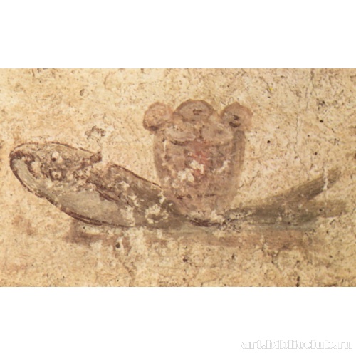 Катакомбы Сан Каллисто. Катакомбный период. Чудо умножения хлебов. Крипта Луцины