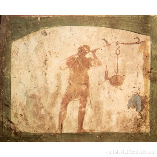 Катакомбы святых Петра и Марцелина. Катакомбный период. Гробокопатель